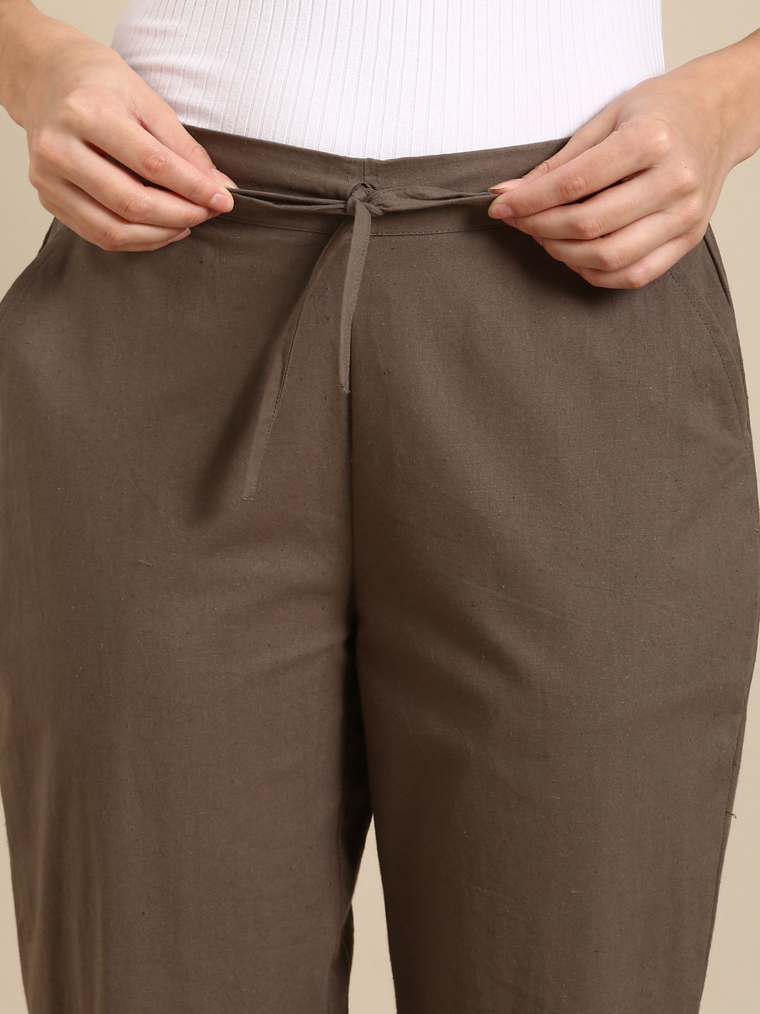 Light Grey Classic pants