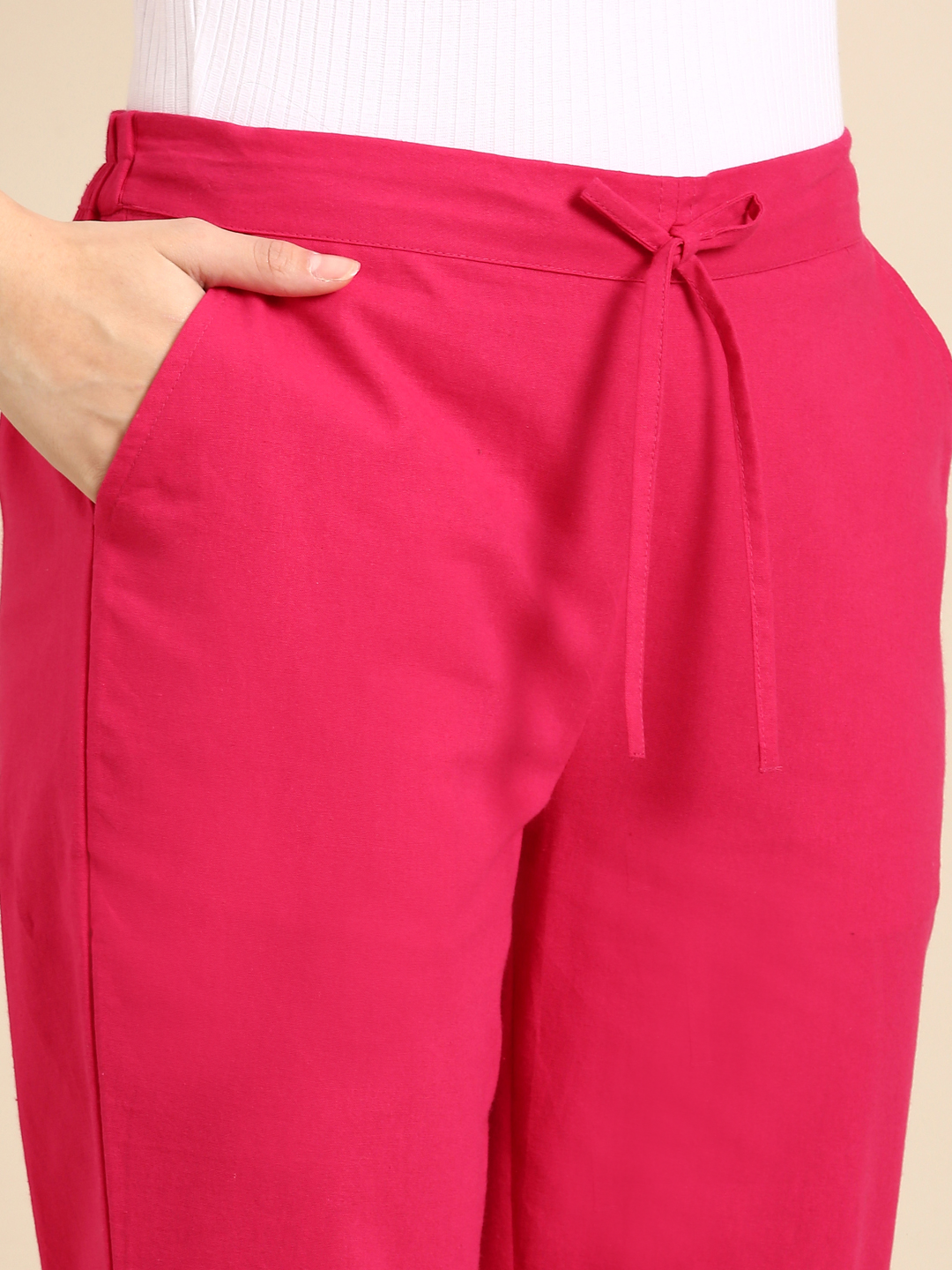 Hot Pink Classic pants