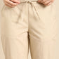 Beige Crochet Pants