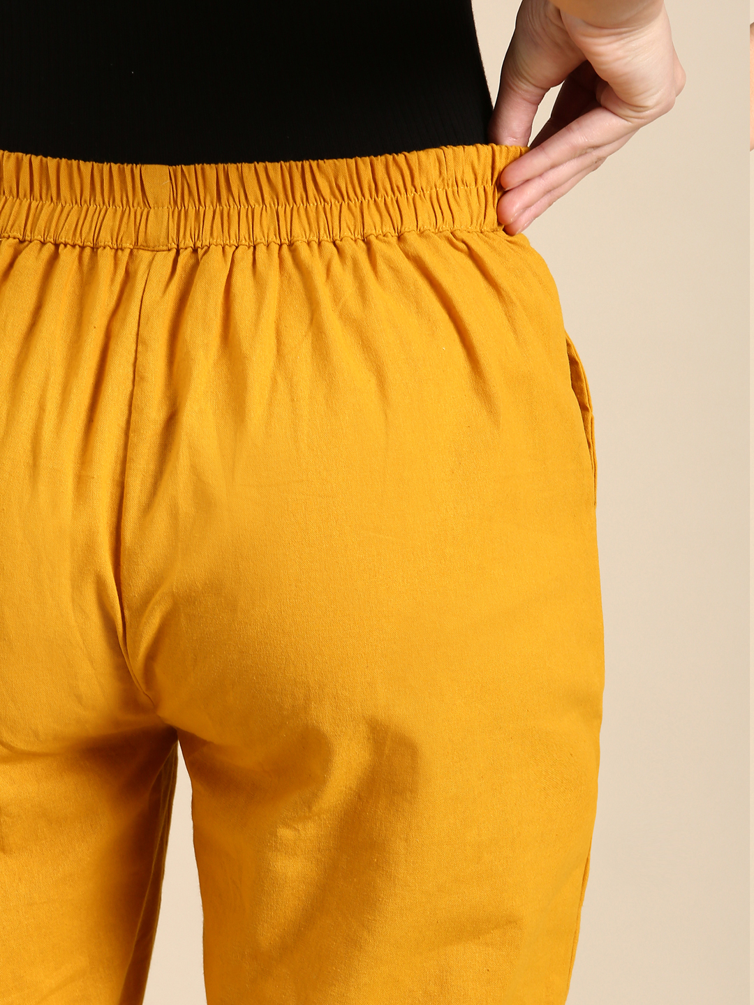 Mustard Classic  Pants