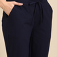 Navy Blue Classic Pants