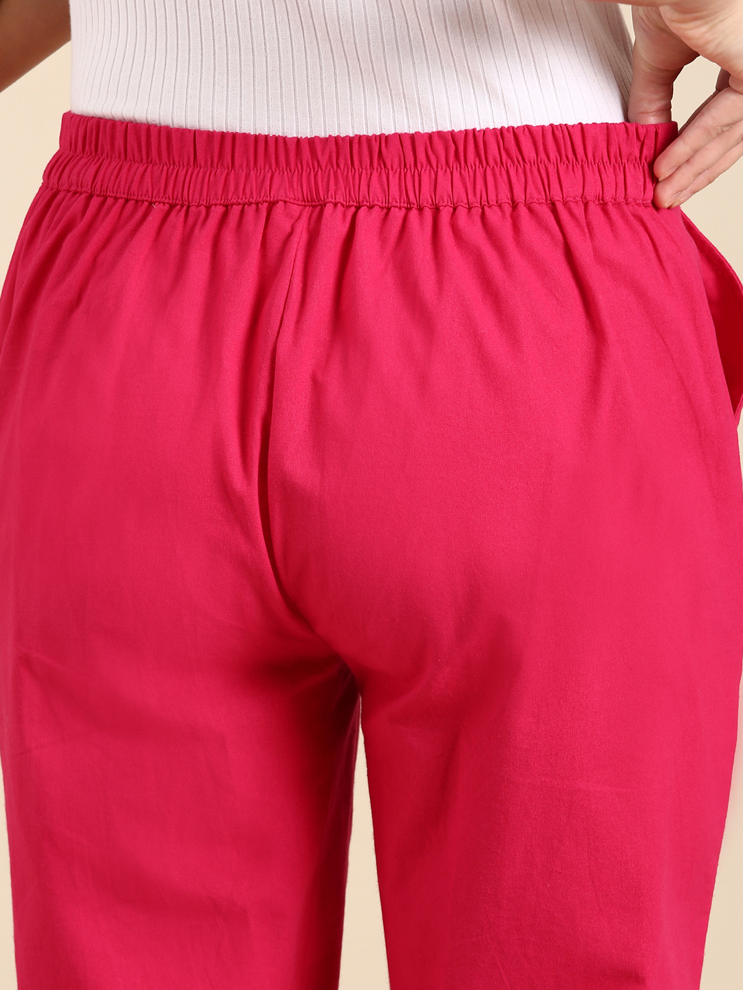 Hot Pink Classic pants