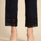 Navy Blue Crochet Pants