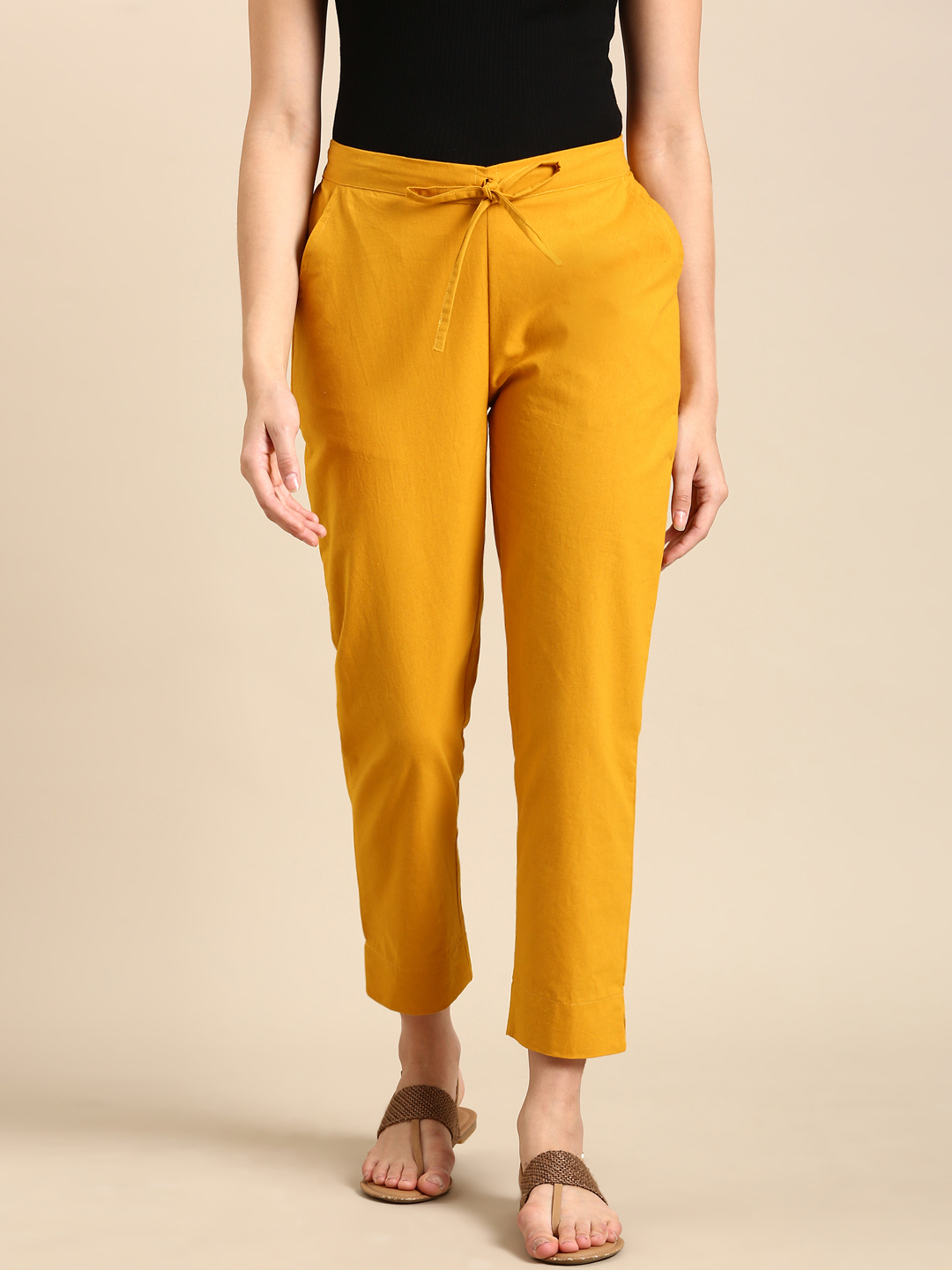 Mustard Classic  Pants