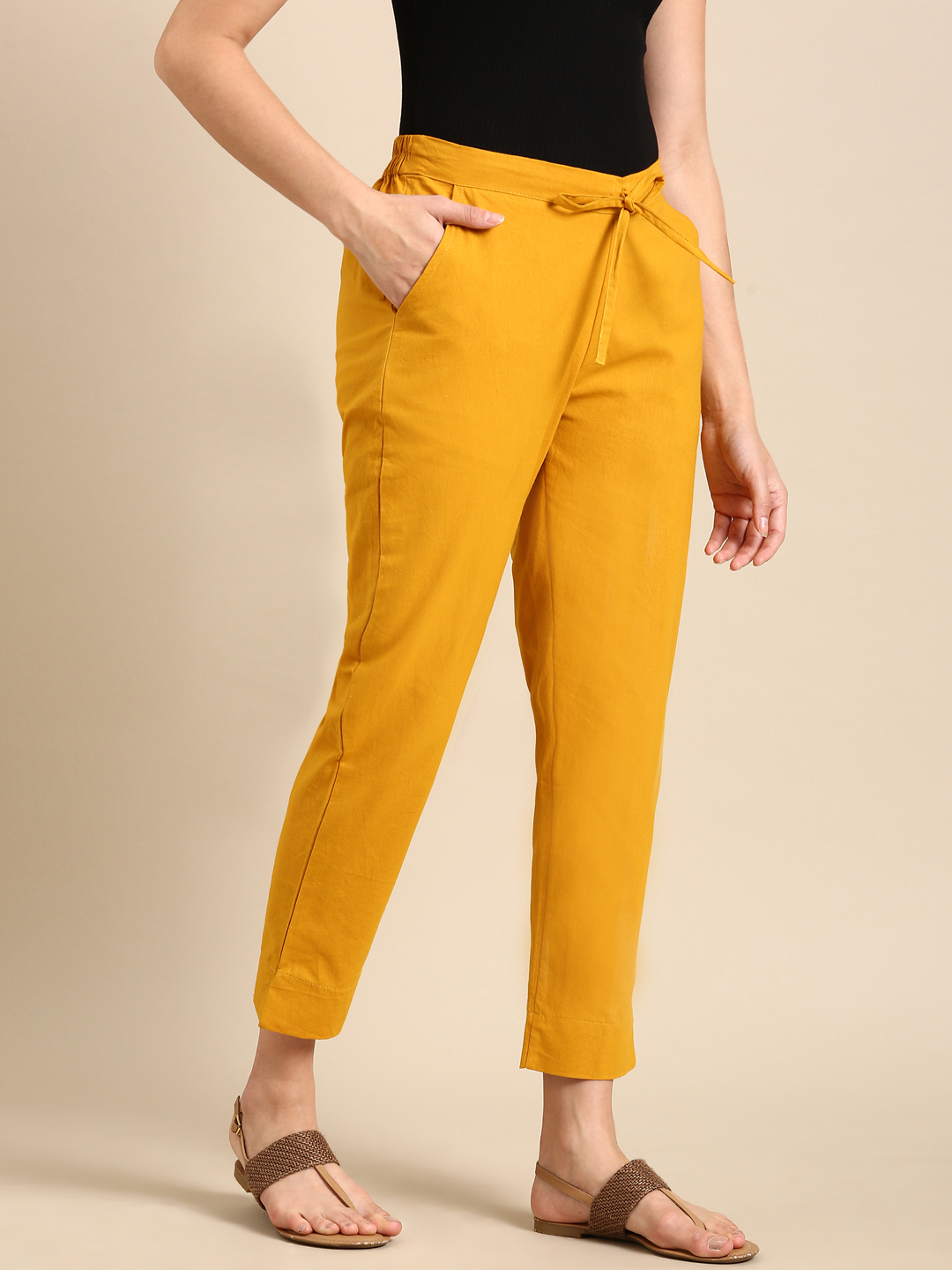 Mustard Classic  Pants