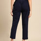 Navy Blue Classic Pants