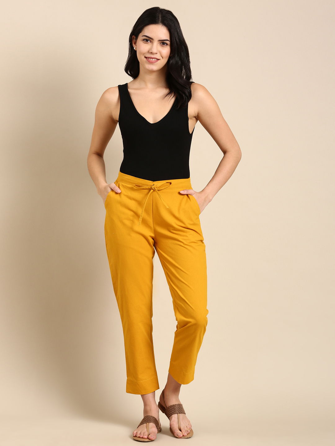 Mustard Classic  Pants