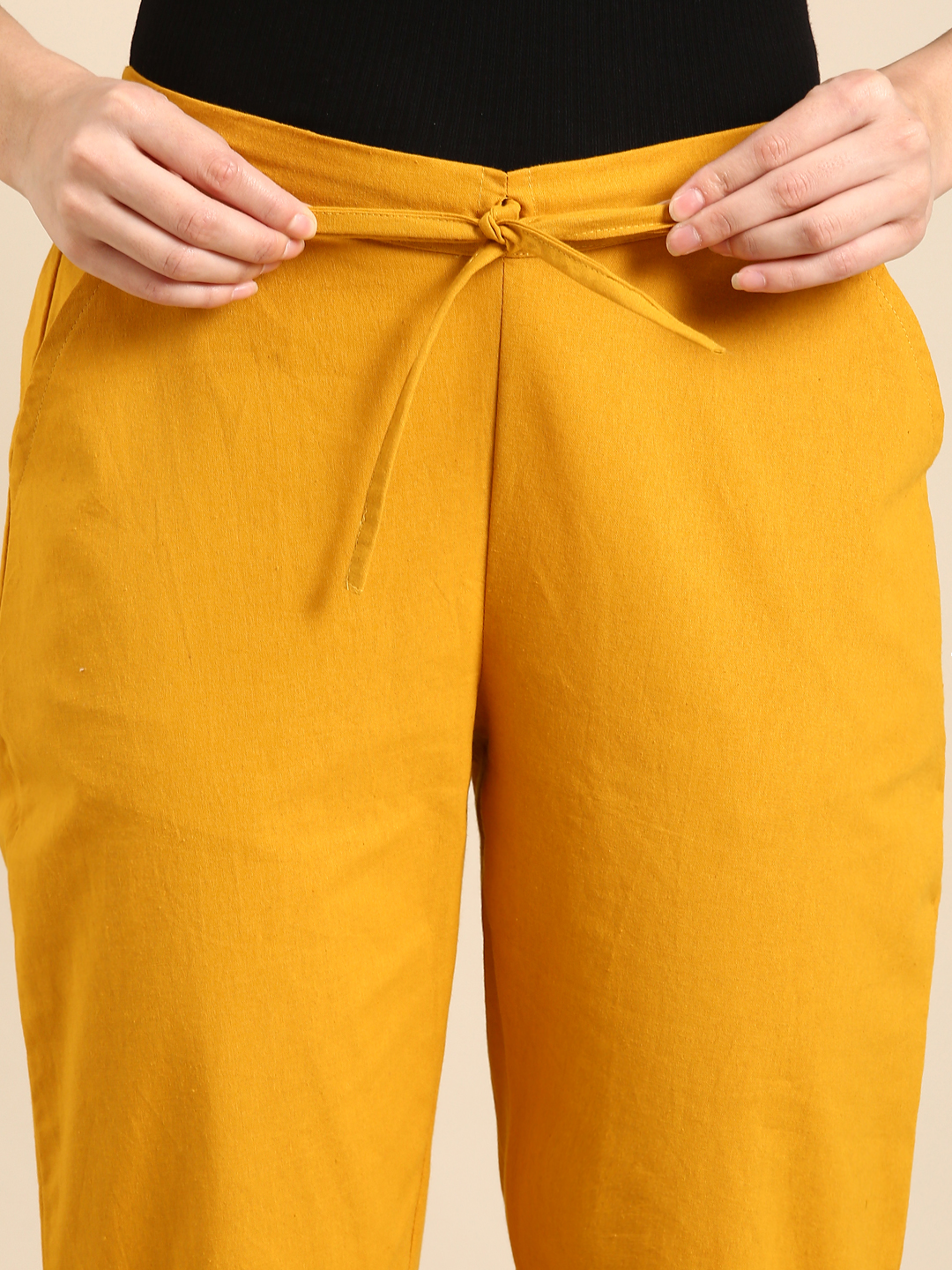 Mustard Classic  Pants